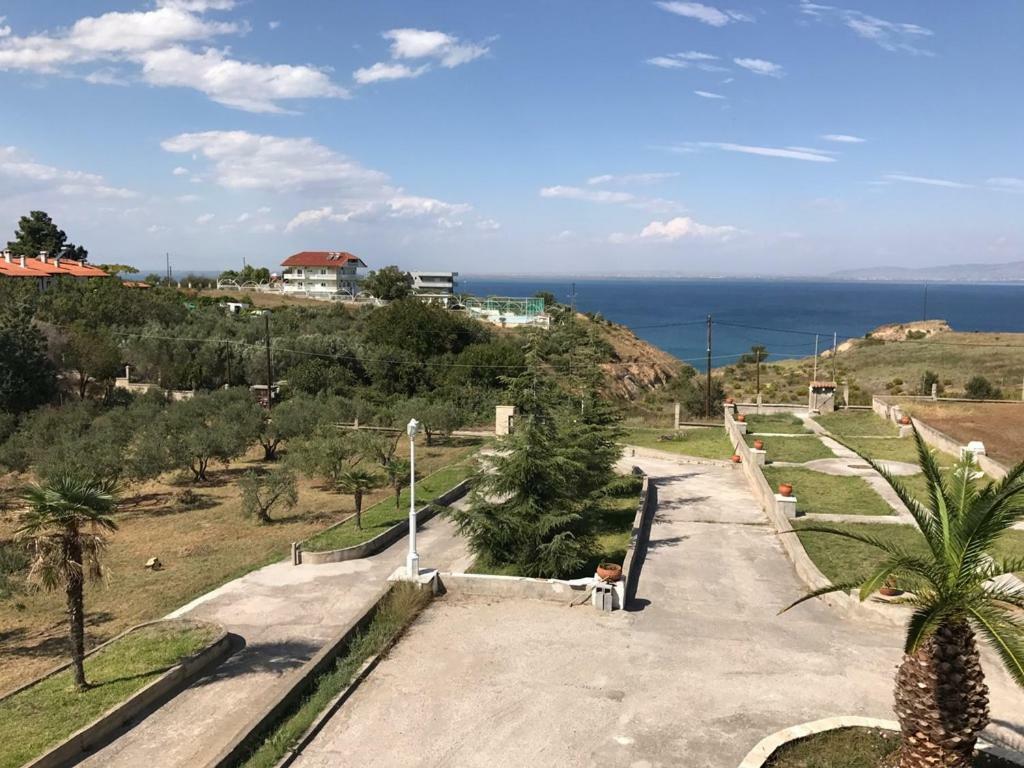 Villa Korais Luxury 3Br Apt With Sea View Tessalónica Exterior foto