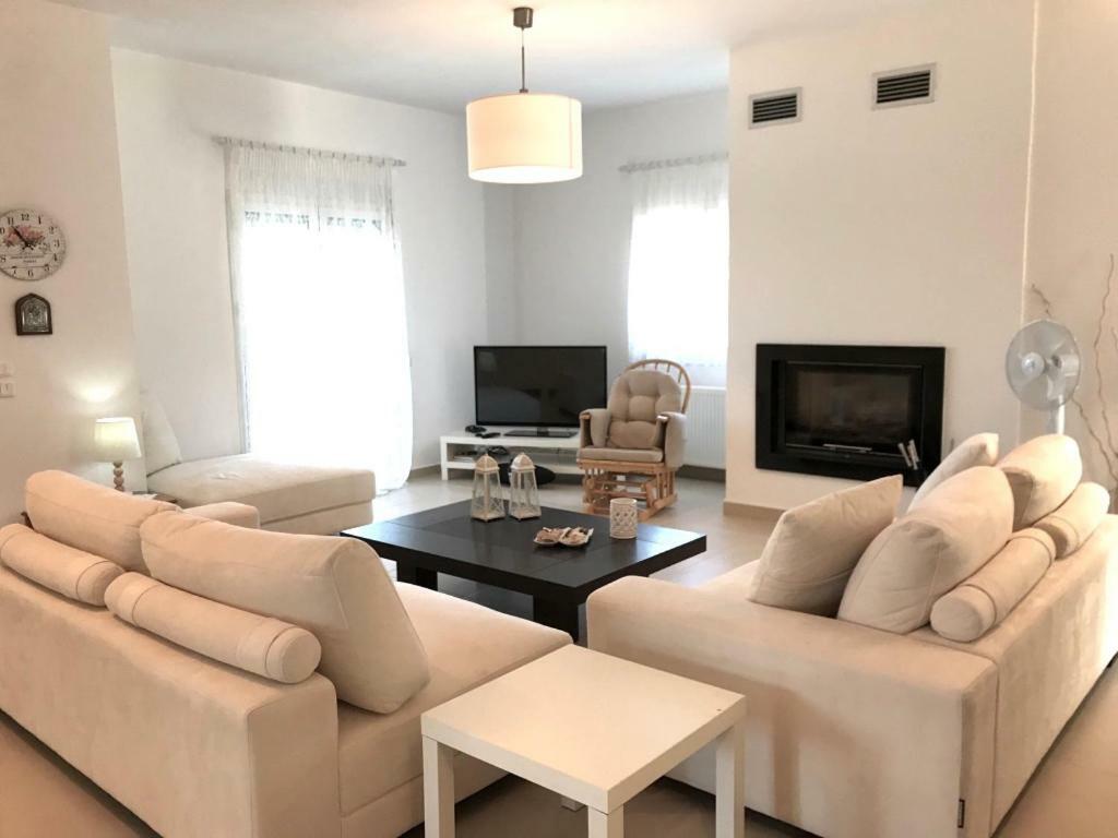 Villa Korais Luxury 3Br Apt With Sea View Tessalónica Exterior foto